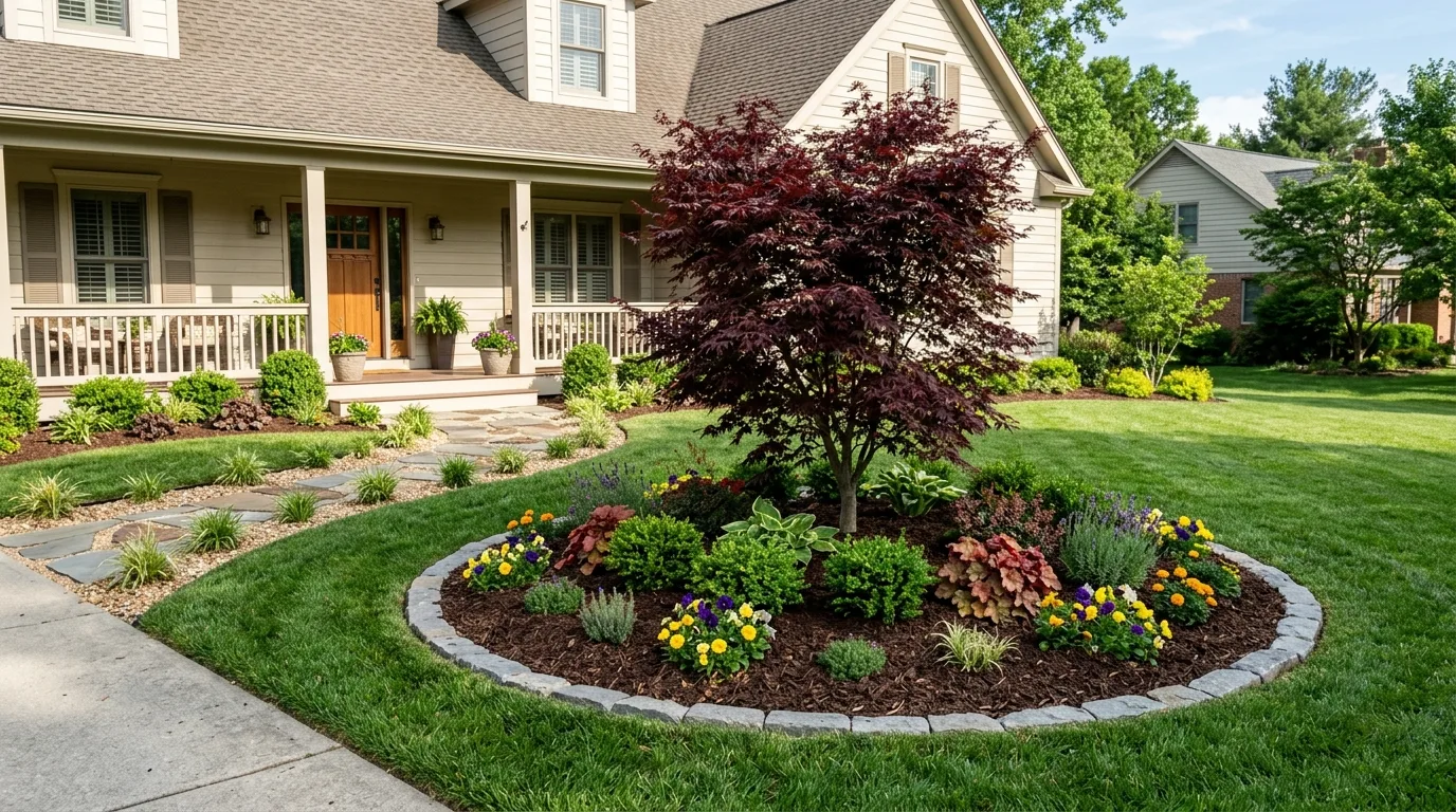 Defined Lawn and Bed Edges